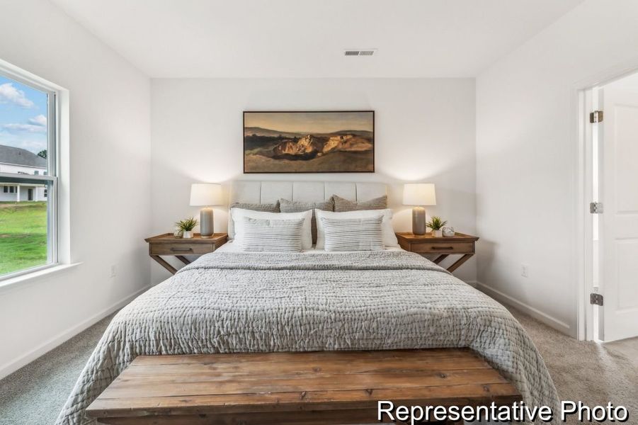 Furnished interior view inside a new home in Edgewater - Cottage Greens, Lancaster (Image 12).