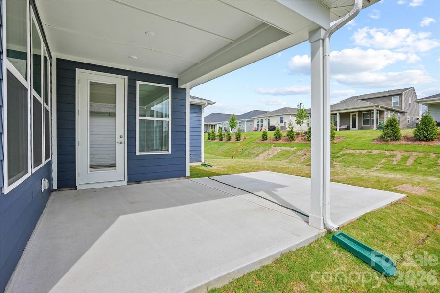 Covered porch and uncovered patio off living area - perfect combination for outdoor living! Covered porch and uncovered patio off living area - perfect combination for outdoor living!