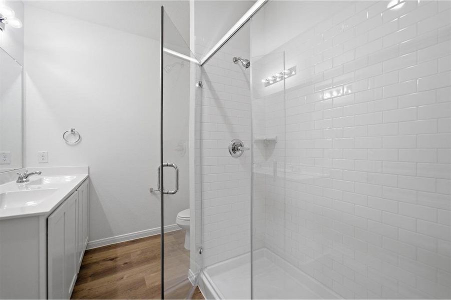 Furnished interior view inside a new home in Westridge, McKinney (Image 8).