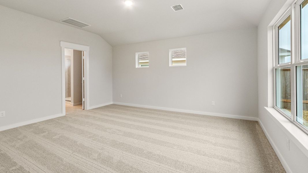 Furnished interior view inside a new home in Cielo, Conroe (Image 17).