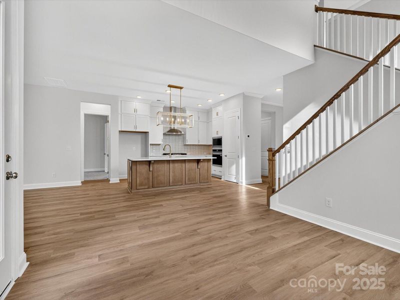 Spacious, unfurnished interior of a new home in North Creek Village, Huntersville (Image 20).