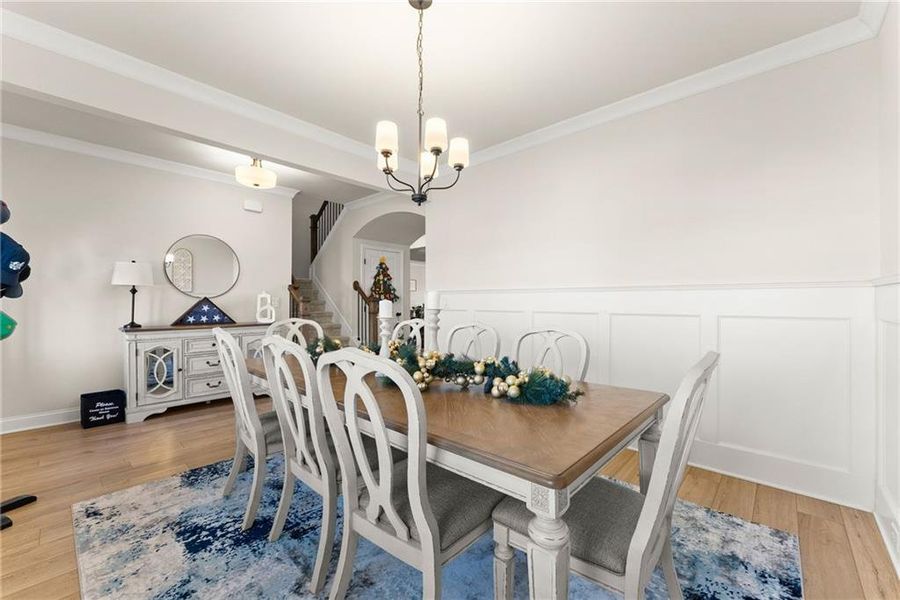 Furnished interior view inside a new home in , Auburn (Image 15).