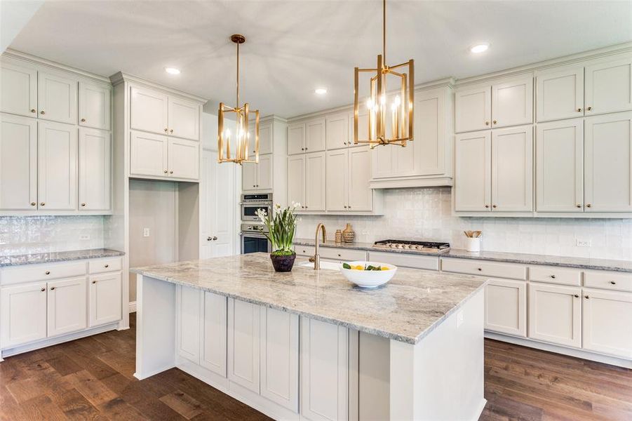 Furnished interior view inside a new home in Parker Ridge, Weatherford (Image 13).