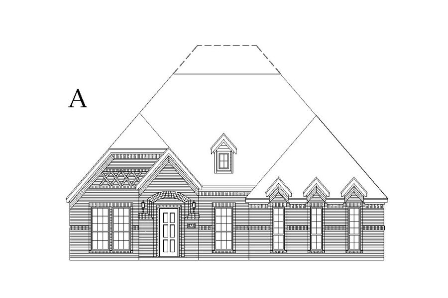 Representative rendering of the exterior for the Stirling by Windsor Homes (Image 4).