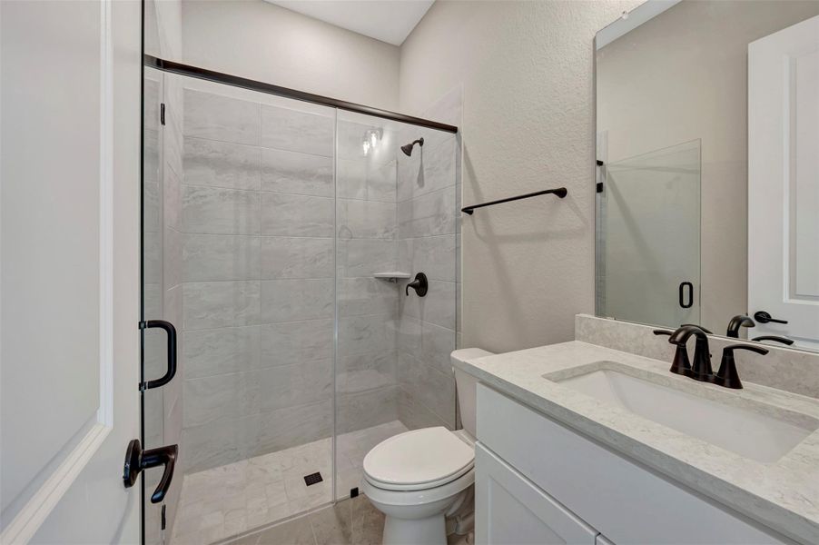Furnished interior view inside a new home in Kresston - Enclave Collection, Montgomery (Image 13).