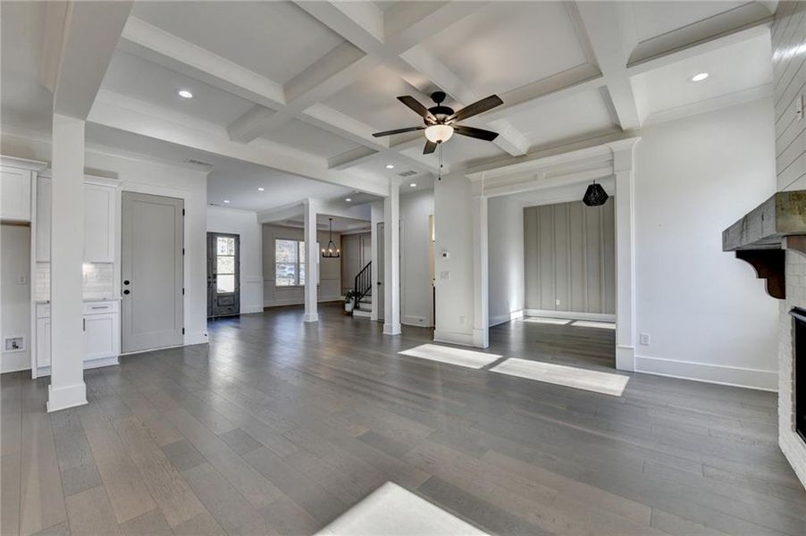 Spacious, unfurnished interior of a new home in , Buford (Image 55).
