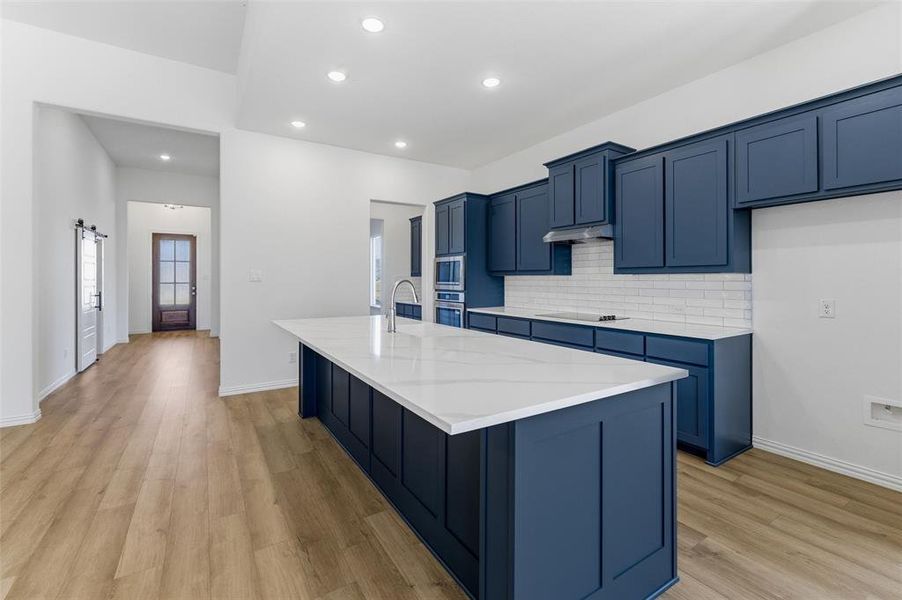 Furnished interior view inside a new home in Oak Grove Addition, Springtown (Image 14).