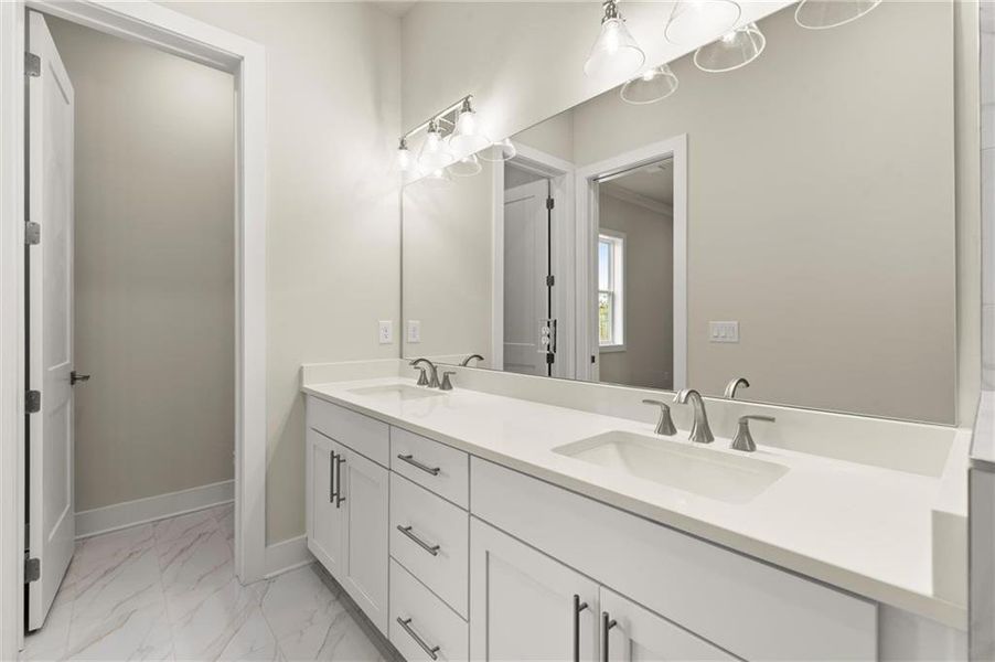 Furnished interior view inside a new home in , Alpharetta (Image 14).