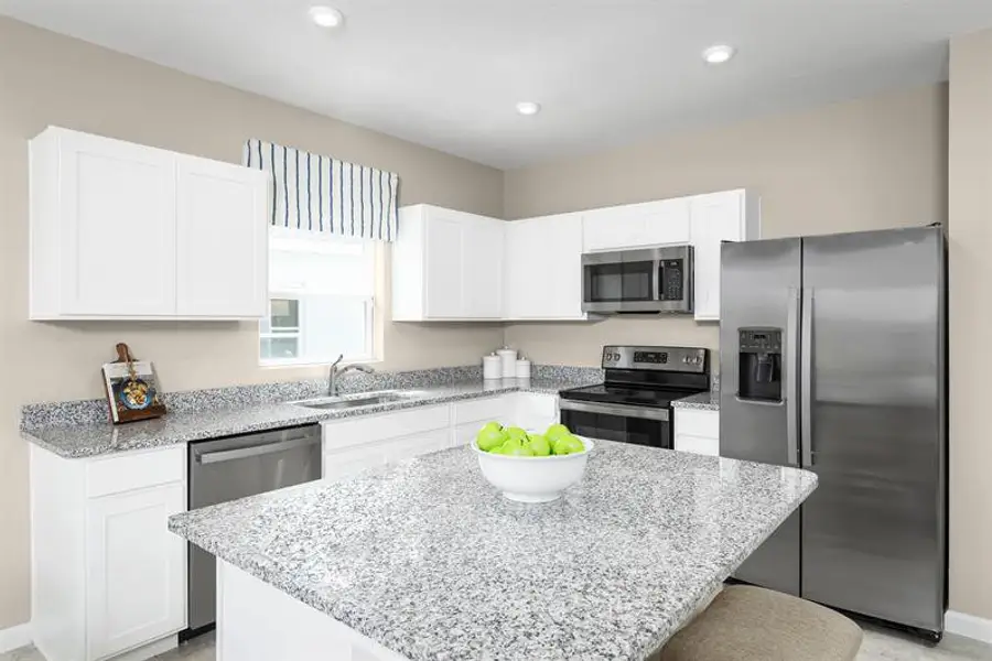 Furnished interior view inside a new home in Lakeside Preserve, Lakeland (Image 3).