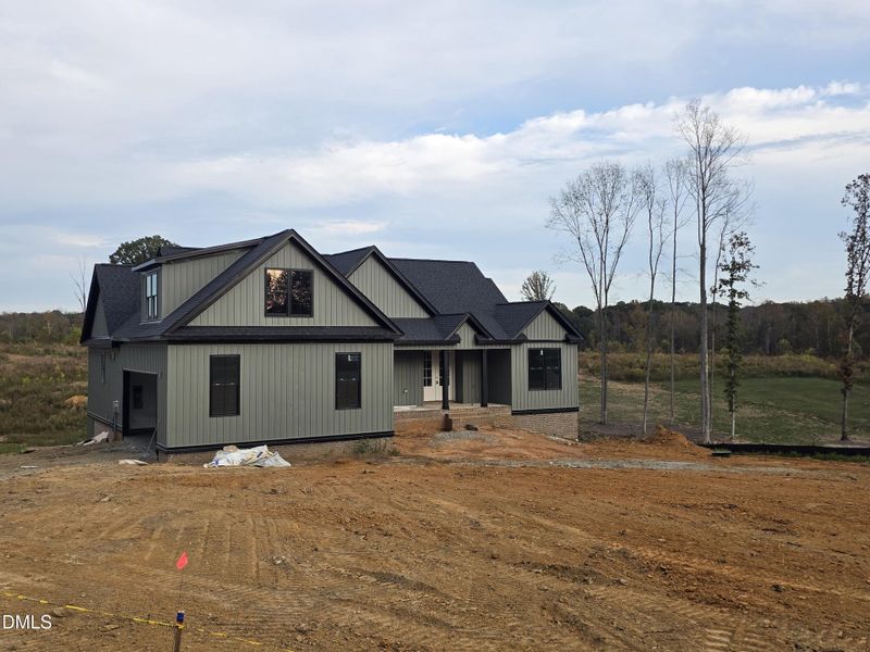 Lot 44 garage side Oct Lot 44 garage side Oct