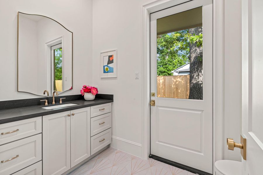 Furnished interior view inside a new home in , Houston (Image 19).
