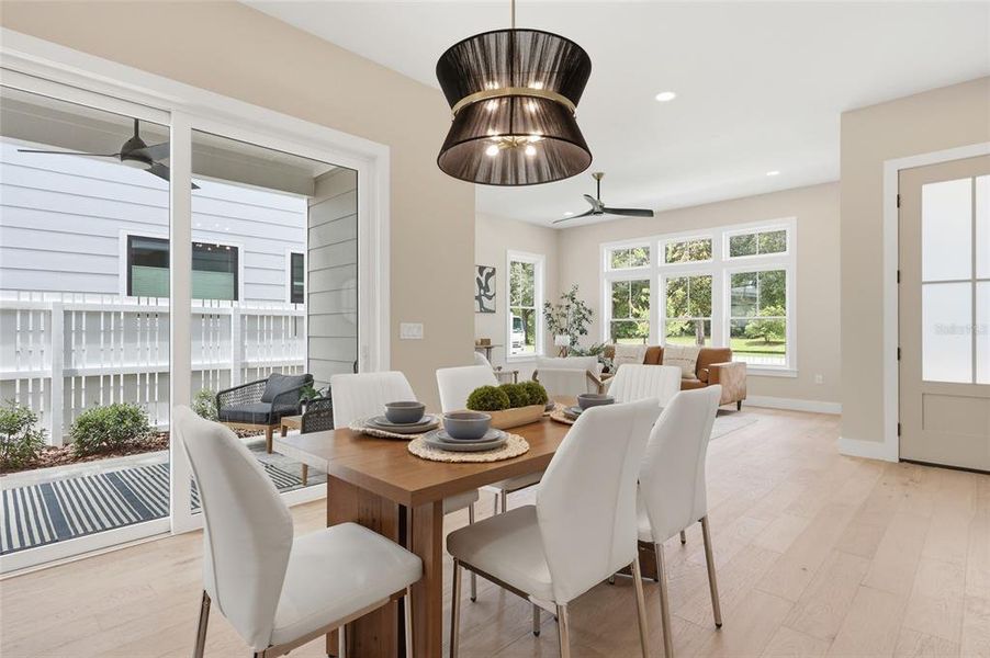 Furnished interior view inside a new home in , Newberry (Image 15).