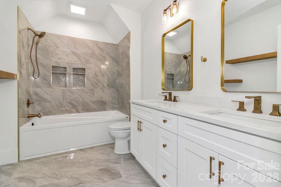 Furnished interior view inside a new home in , Mills River (Image 13).