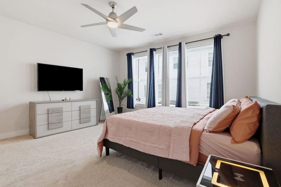 Furnished interior view inside a new home in , Cumming (Image 9).
