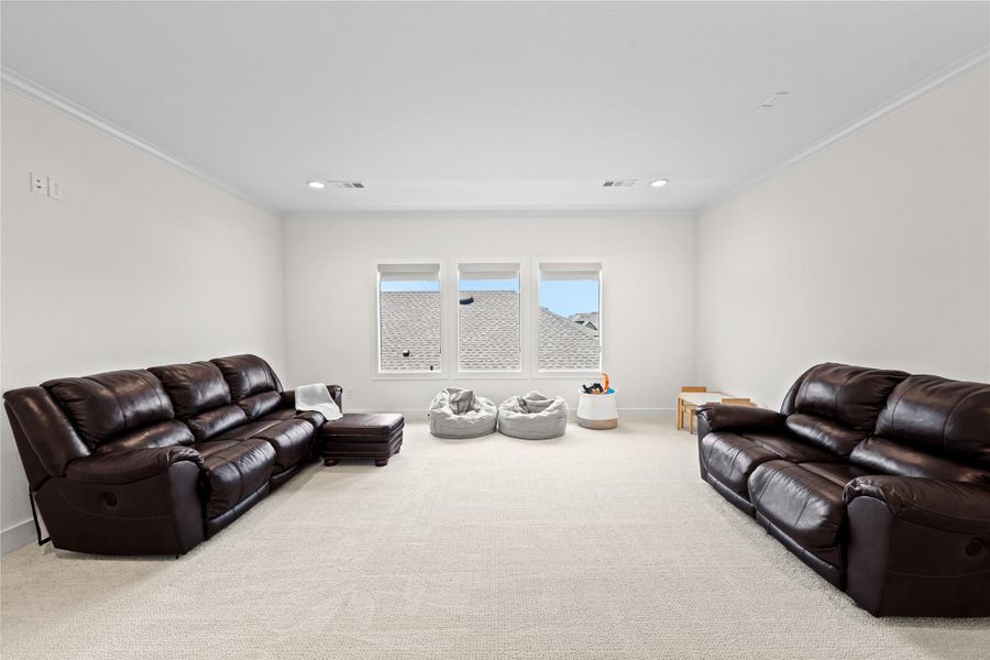 Furnished interior view inside a new home in , Friendswood (Image 14). Furnished interior view inside a new home in , Friendswood (Image 14).