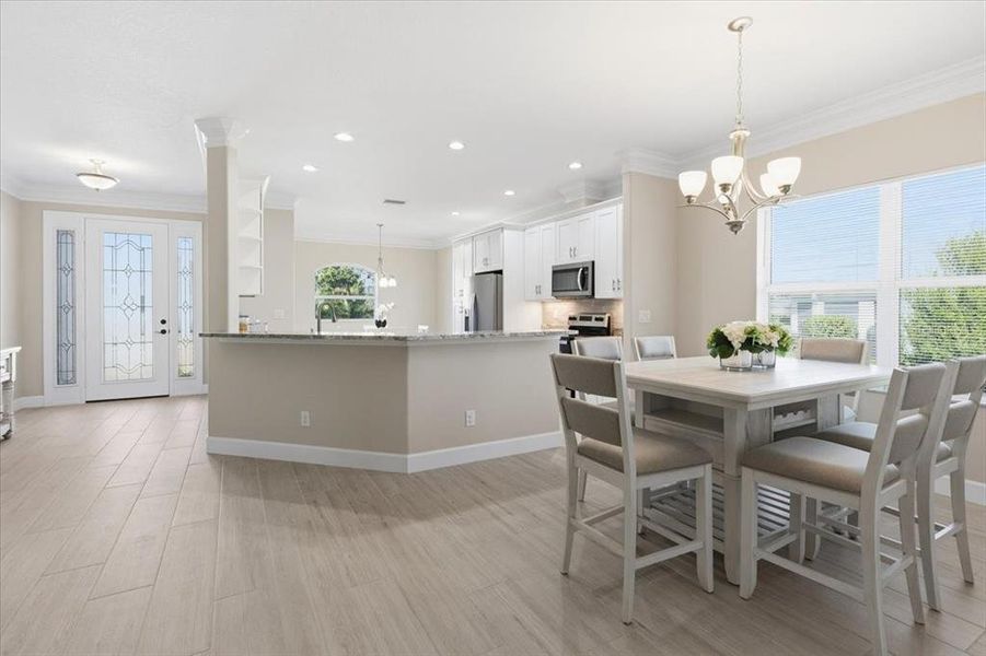 Furnished interior view inside a new home in , Englewood (Image 28).