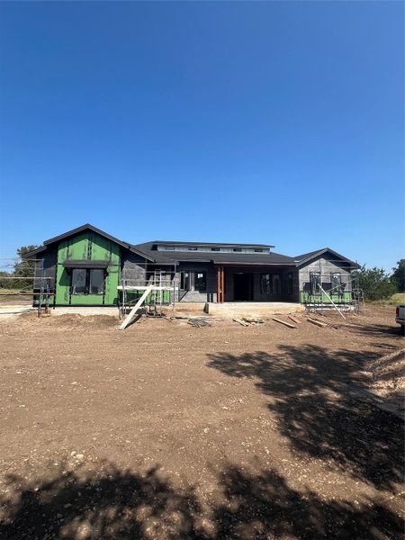 In-progress construction of a new home in , Liberty Hill, TX (Image 11).