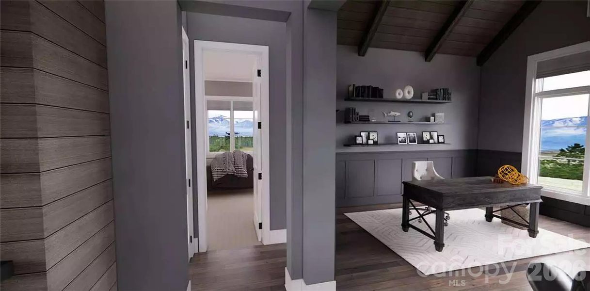 Furnished interior view inside a new home in , Denver (Image 26).