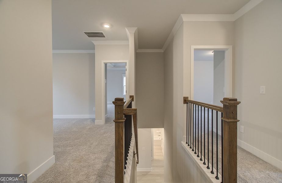 Furnished interior view inside a new home in Ponderosa Farms Estates, Gainesville (Image 9). Furnished interior view inside a new home in Ponderosa Farms Estates, Gainesville (Image 9).