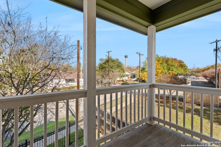 Exterior details and patio area of a home in , San Antonio (Image 3).