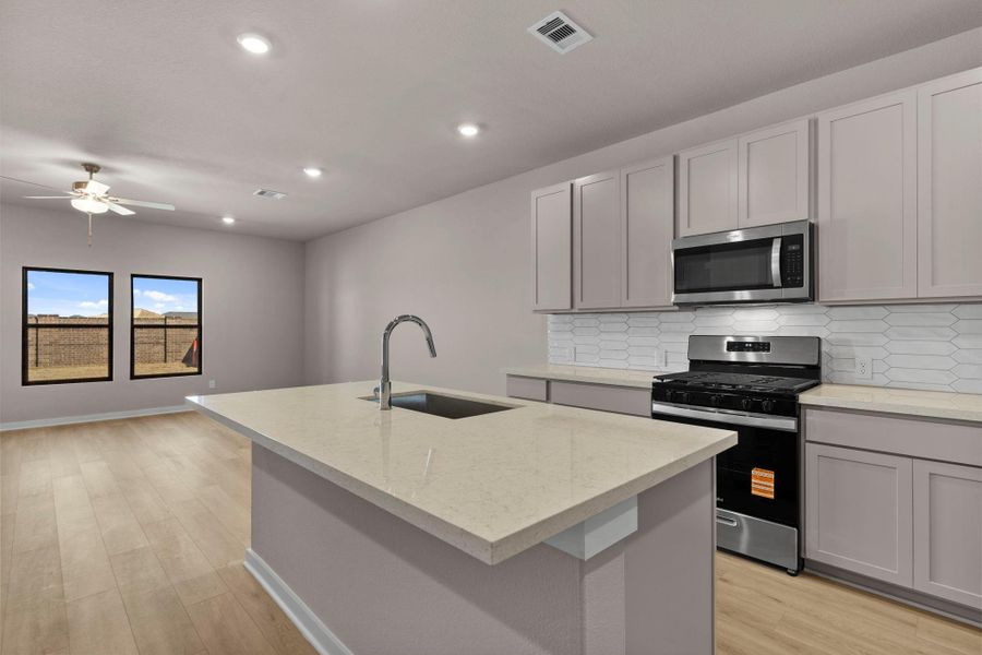 Furnished interior view inside a new home in Cypress Green, Hockley (Image 6).