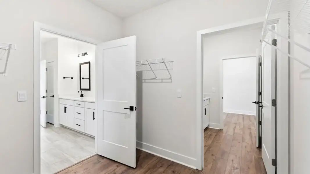 Furnished interior view inside a new home in Spring Ridge Reserve, Anderson (Image 15).
