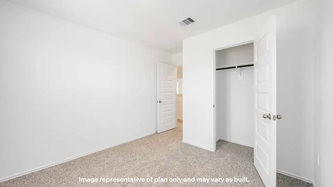 Representative unfurnished interior of a home built from the The Fallow by D.R. Horton in Pari Estates, Lubbock (Image 31). Representative unfurnished interior of a home built from the The Fallow by D.R. Horton in Pari Estates, Lubbock (Image 31).