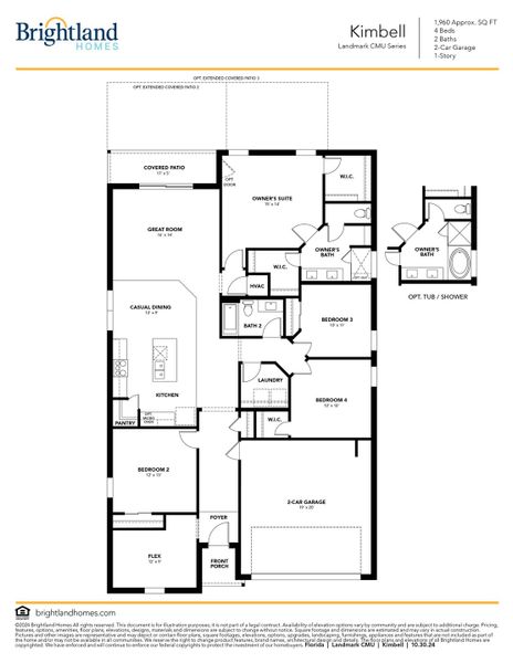 Kimbell Floor Plan