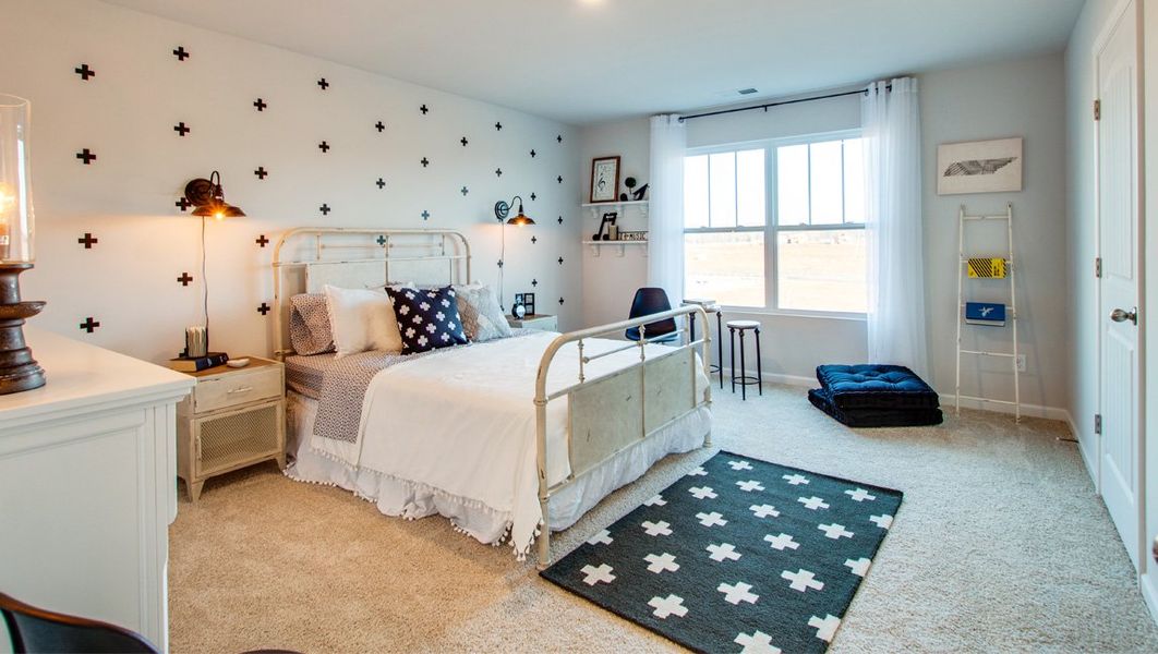 Representative furnished interior of a home built from the SALEM by D.R. Horton in Nexus North, Gallatin (Image 13).