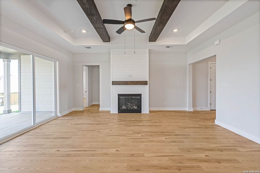 Spacious, unfurnished interior of a new home in Potranco West, Castroville (Image 13). Spacious, unfurnished interior of a new home in Potranco West, Castroville (Image 13).