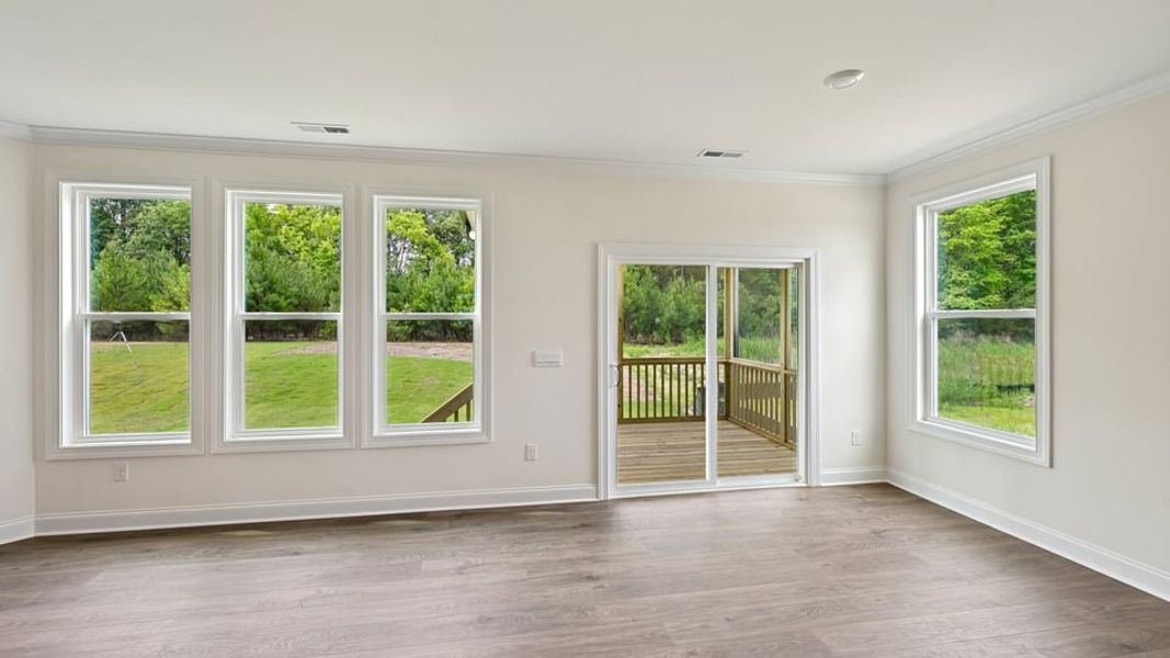 Spacious, unfurnished interior of a new home in The Estates Park, Apex (Image 21).