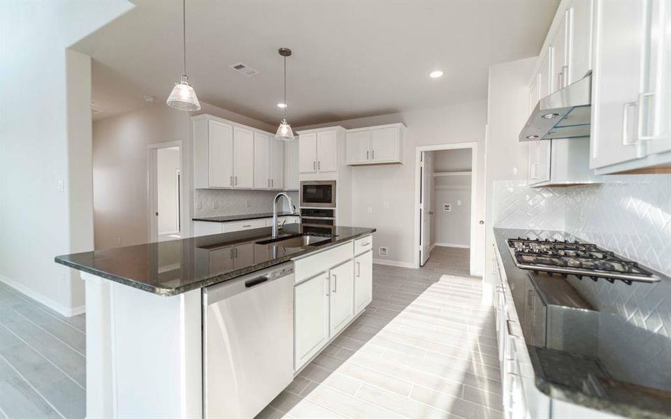 Furnished interior view inside a new home in River Ranch Meadows, Dayton (Image 3).