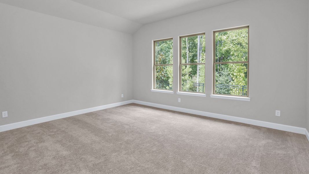 Spacious, unfurnished interior of a new home in Audubon, Magnolia (Image 12). Spacious, unfurnished interior of a new home in Audubon, Magnolia (Image 12).