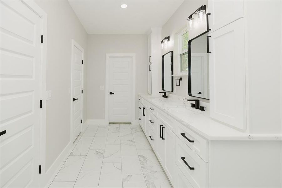 Furnished interior view inside a new home in , Greenville (Image 12).