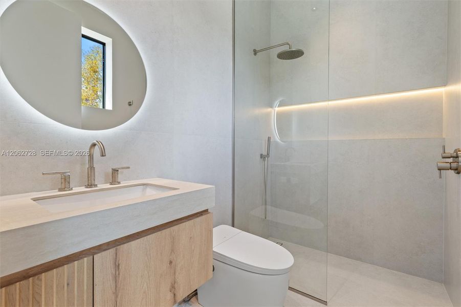 Furnished interior view inside a new home in , Miami (Image 18). Furnished interior view inside a new home in , Miami (Image 18).