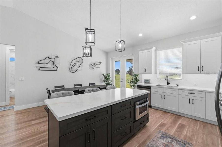 Furnished interior view inside a new home in , Sebring (Image 10).