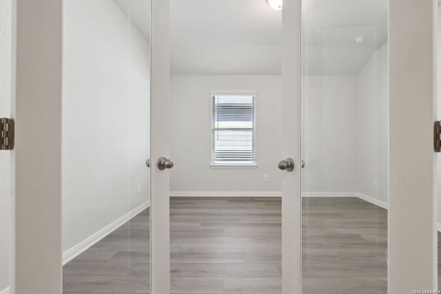 Spacious, unfurnished interior of a new home in Legendary Trails - Classic Series, Cibolo (Image 35).