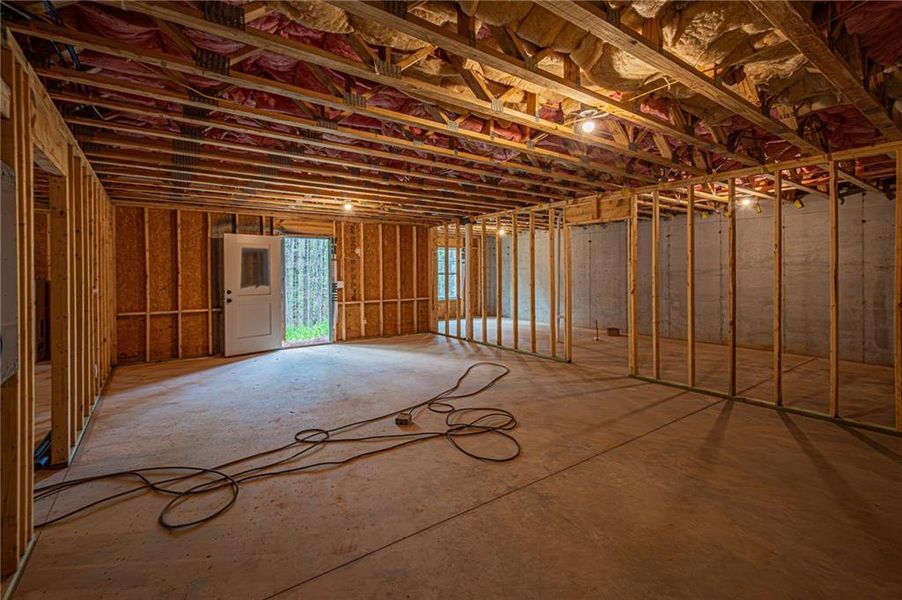 In-progress construction of a new home in , Murrayville, GA (Image 70).