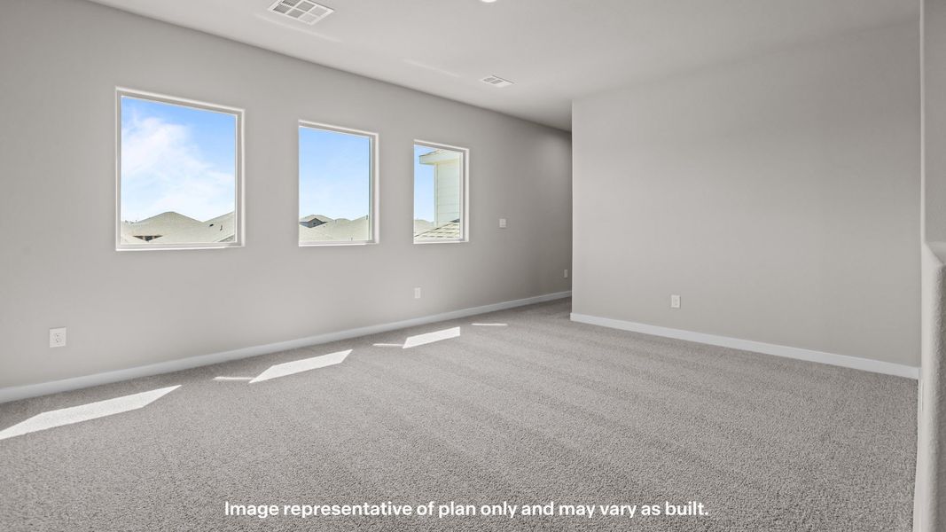 Spacious, unfurnished interior of a new home in Homestead at Parks Bell Ranch, Odessa (Image 15). Spacious, unfurnished interior of a new home in Homestead at Parks Bell Ranch, Odessa (Image 15).