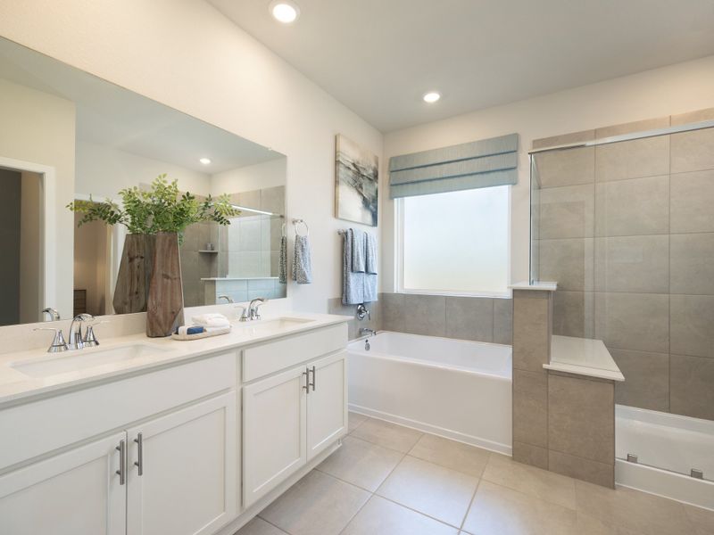 Furnished interior view inside a new home in Parkway Commons - City Series, Missouri City (Image 10).
