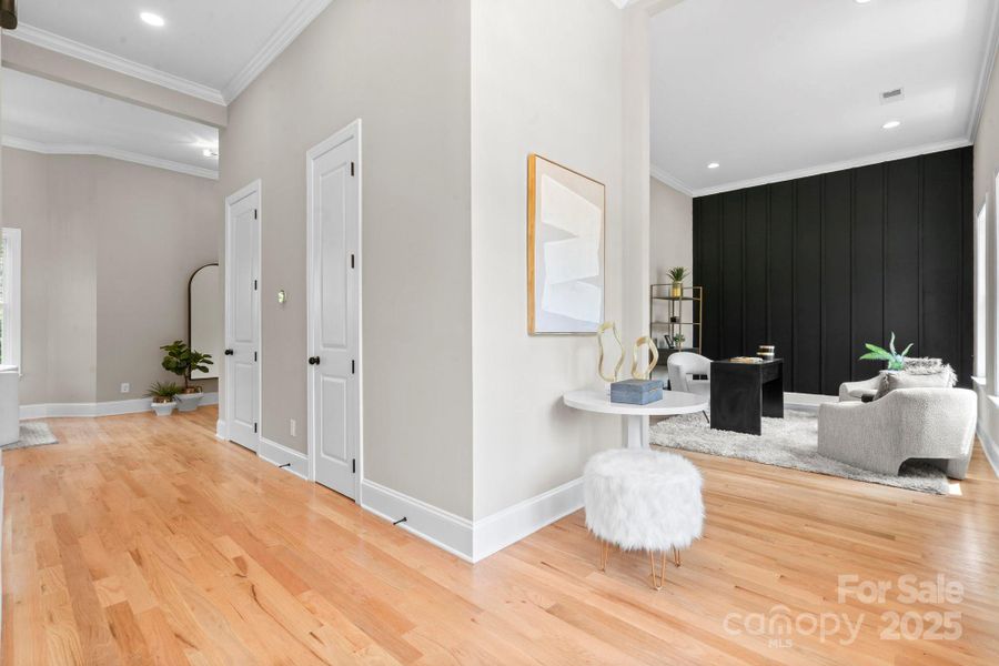 Furnished interior view inside a new home in , Charlotte (Image 34). Furnished interior view inside a new home in , Charlotte (Image 34).