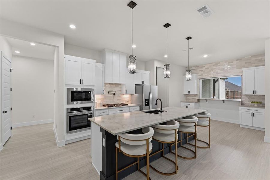 Furnished interior view inside a new home in , Forney (Image 16).