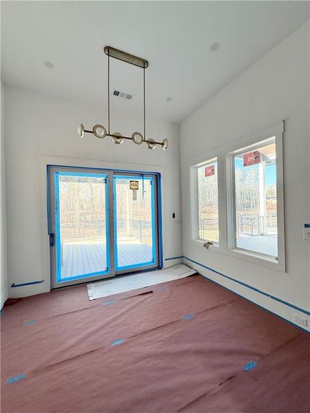 In-progress construction of a new home in , Flowery Branch, GA (Image 18).