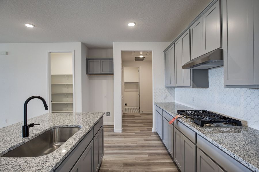 Representative furnished interior of a home built from the The Lanier F by Davidson Homes LLC in The Reserve at Potranco Oaks, Castroville (Image 8).