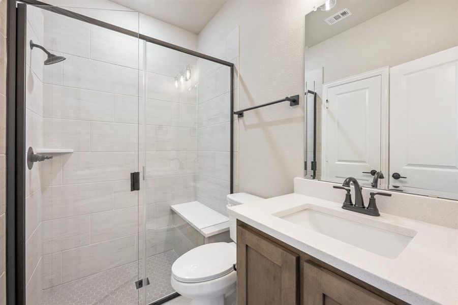 Furnished interior view inside a new home in Villages of Walnut Grove, Midlothian (Image 8).