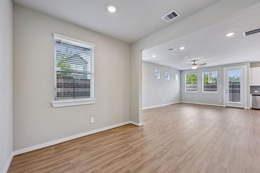 Photo is not of the actual home, but is an inspirational photo of builder’s model home and may depict options, furnishings, and/or decorator features that are not included