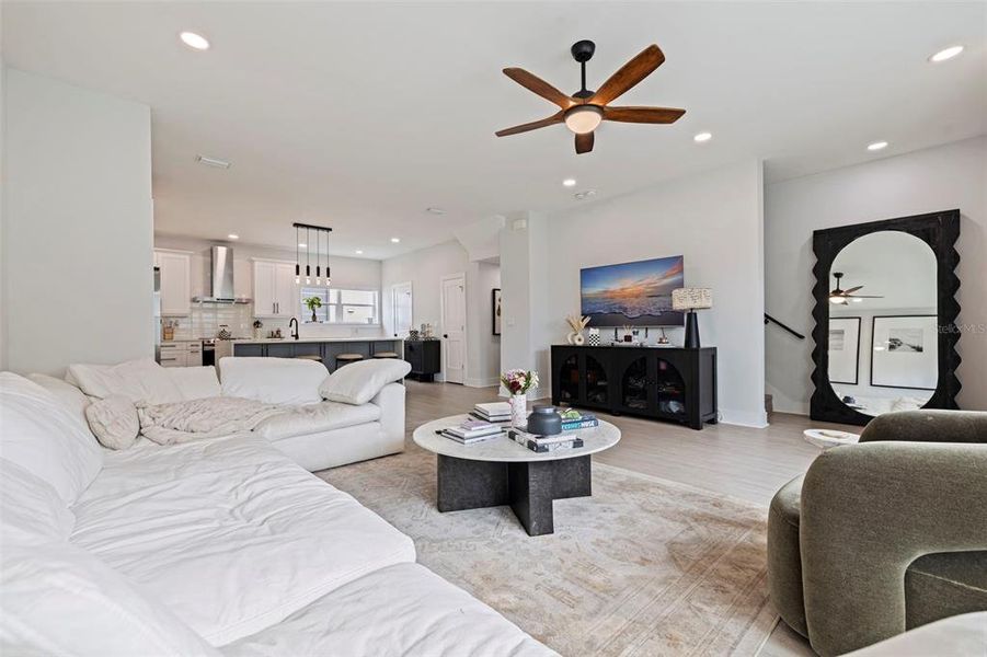 Furnished interior view inside a new home in , Tampa (Image 31).