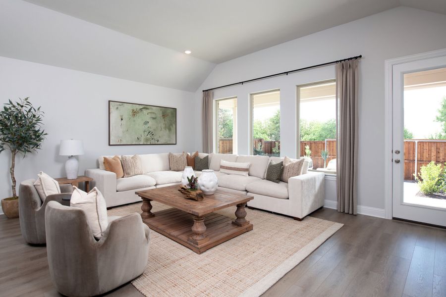 The Henley III Model Great Room The Henley III Model Great Room