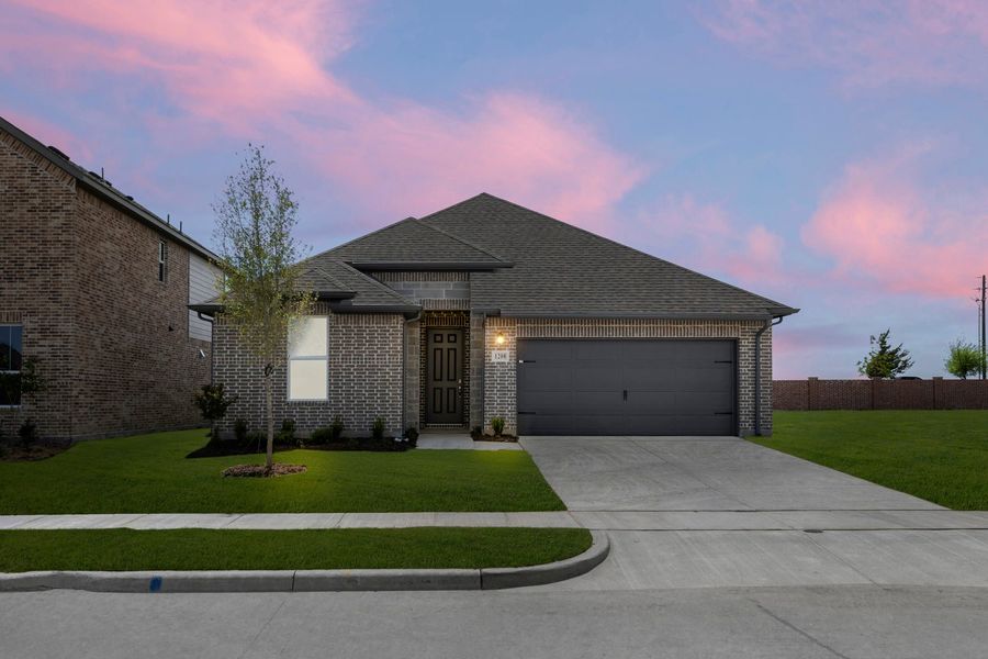 Representative exterior photo of a completed home built from the Patriot by Rockwell Homes in Creekside, Royse City, TX (Image 38). Representative exterior photo of a completed home built from the Patriot by Rockwell Homes in Creekside, Royse City, TX (Image 38).