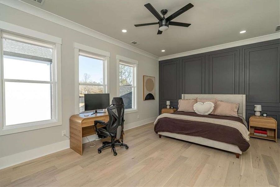 Furnished interior view inside a new home in , Hoschton (Image 11).
